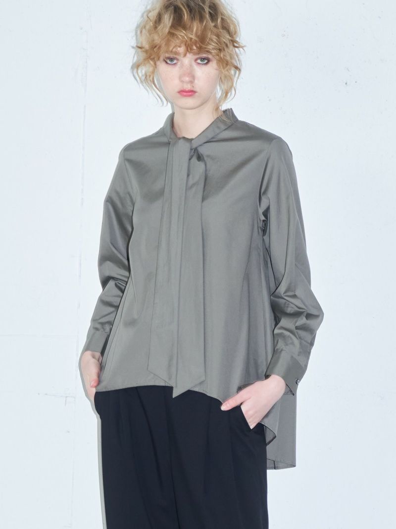 bowtie shirt(gray)