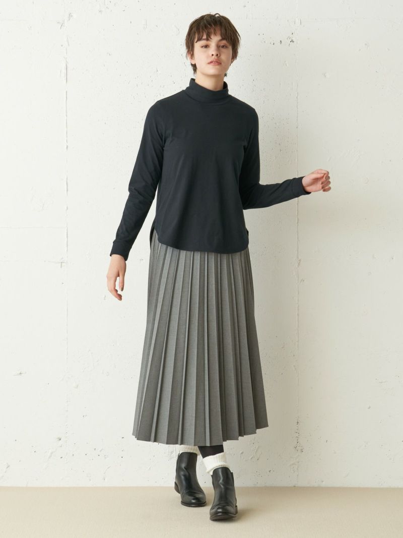 T/R pleated SK(c.gray)