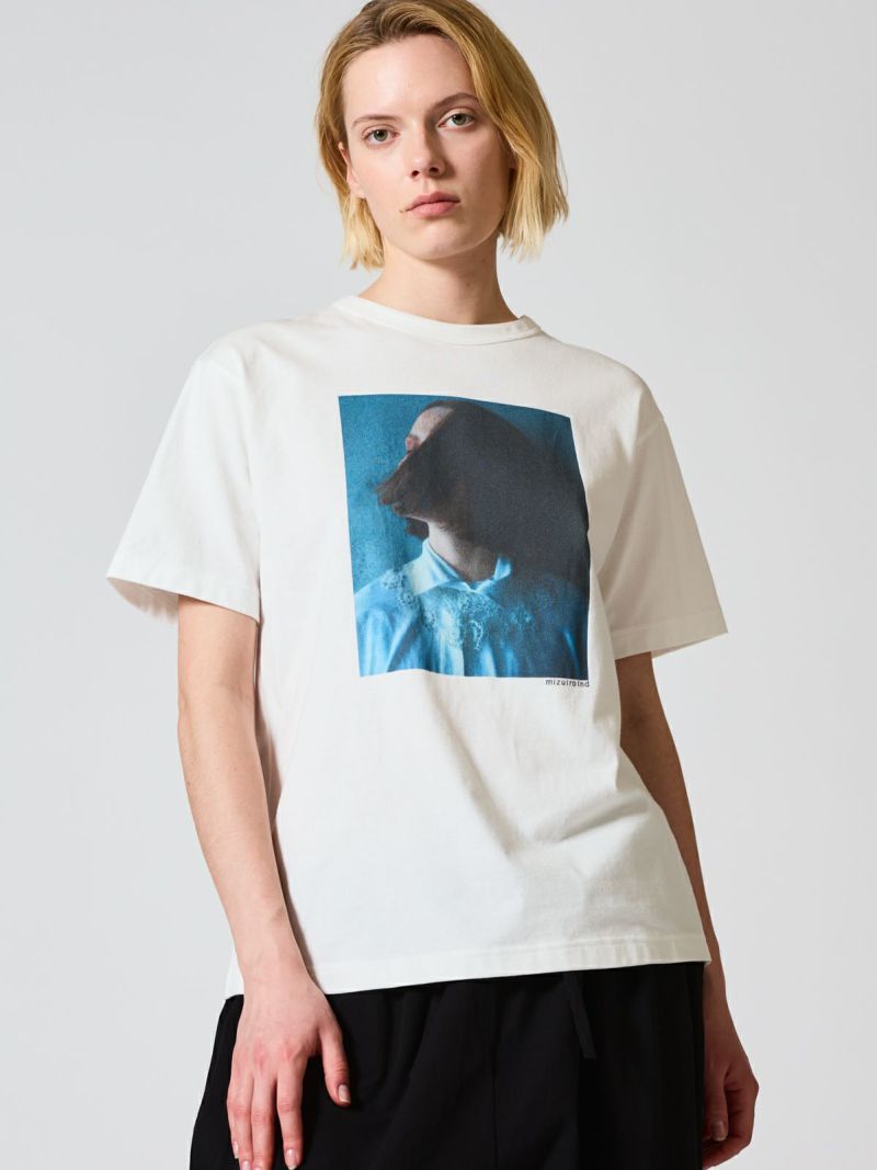 printed T-shirt / shake
