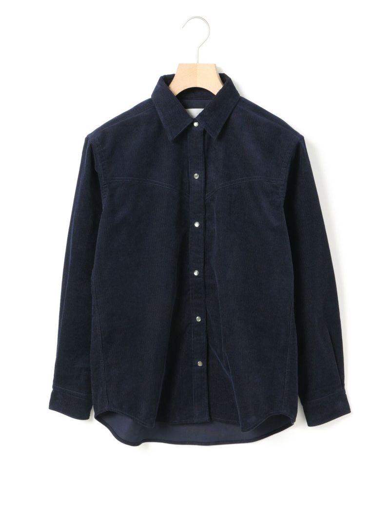 Corduroy Shirt / navy