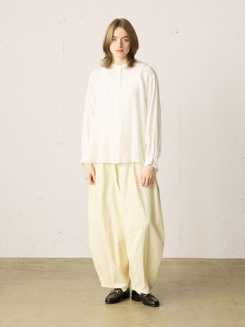 corduroy cocoon PT / ivory