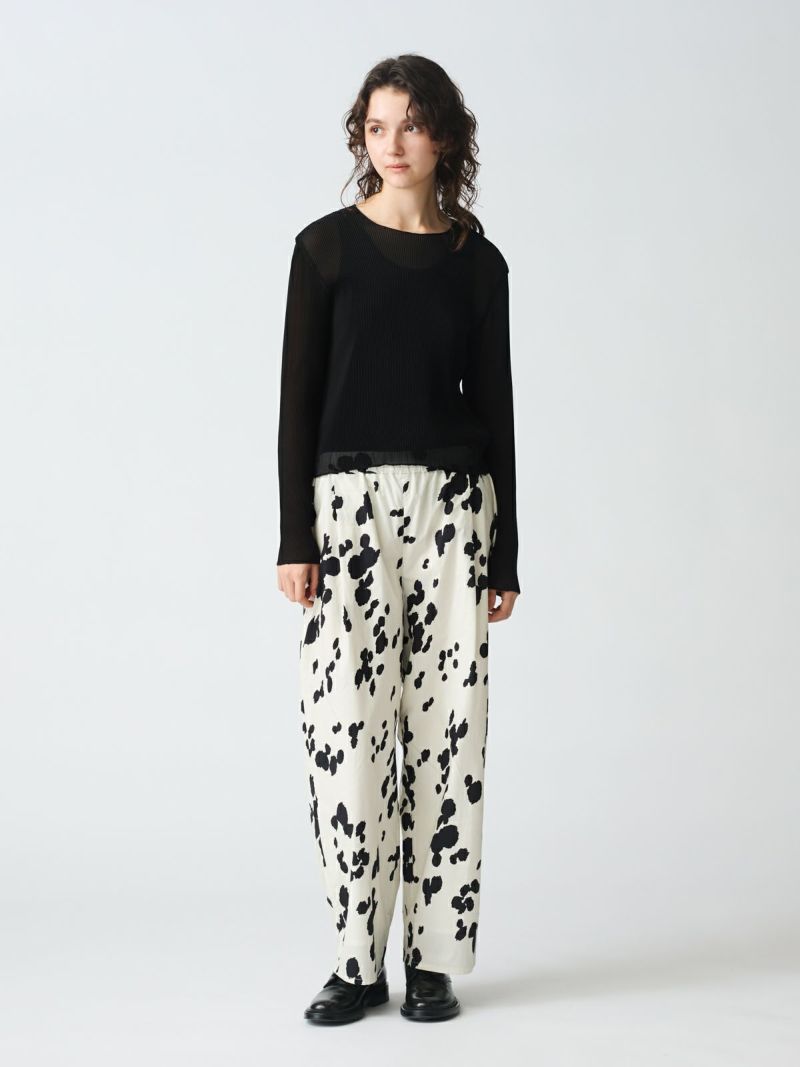 dalmatian pattern print PT / dalmatian 