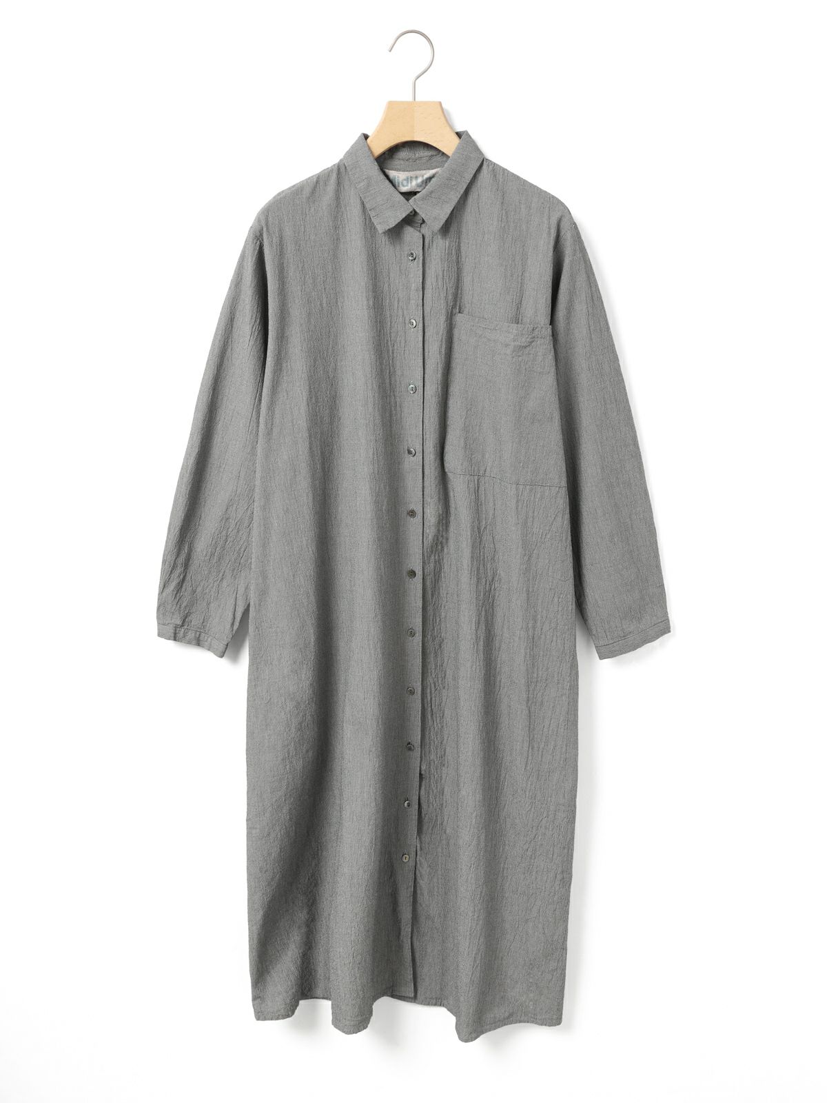 big pockets shirt OP / check gray