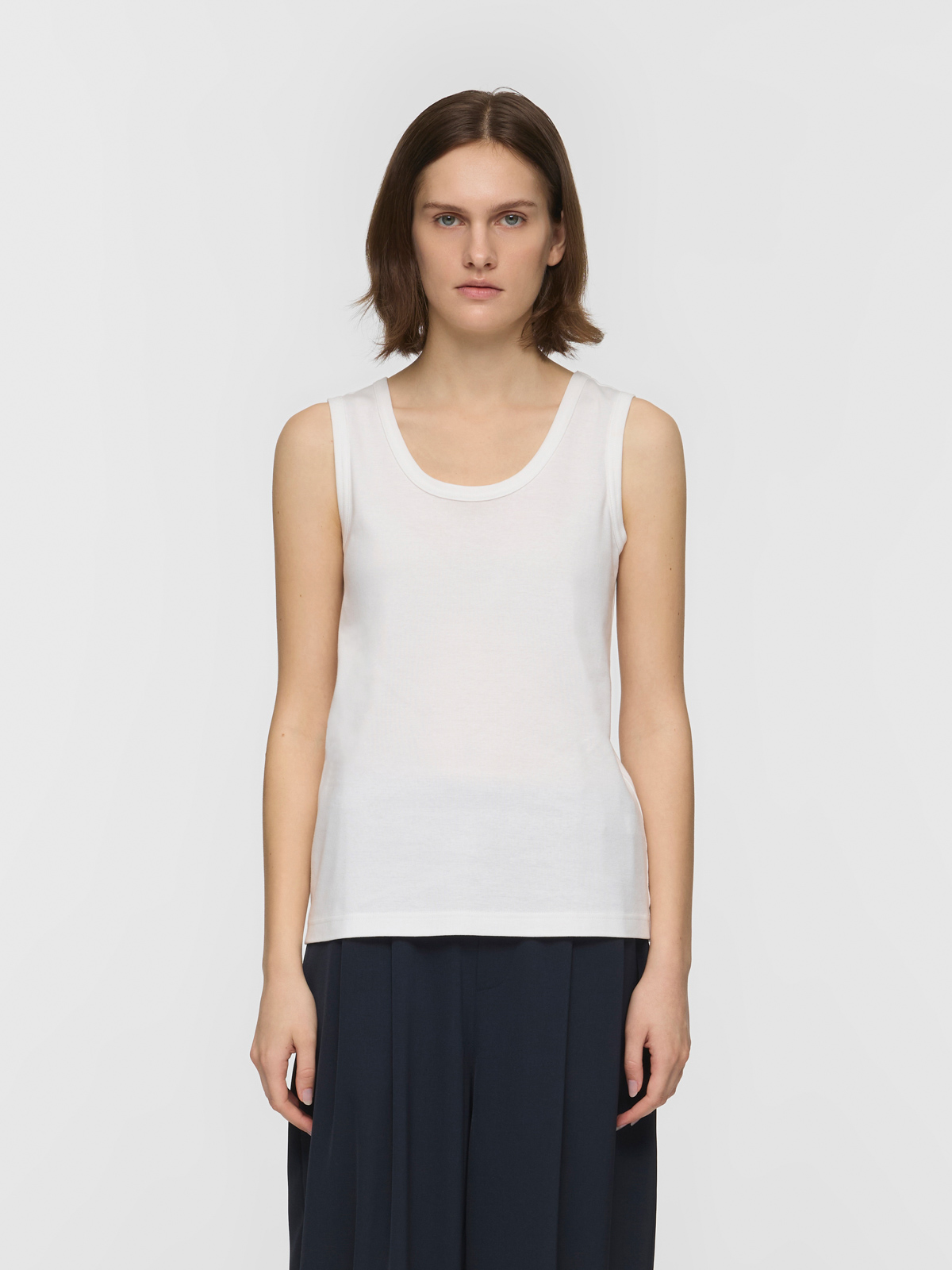 basic tank top / off white