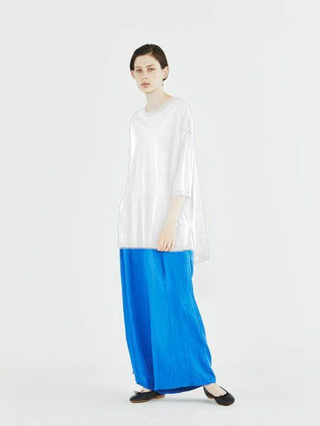 mizuiro ind クルーネックワイドチュニック｜ MARcourt ONLINE