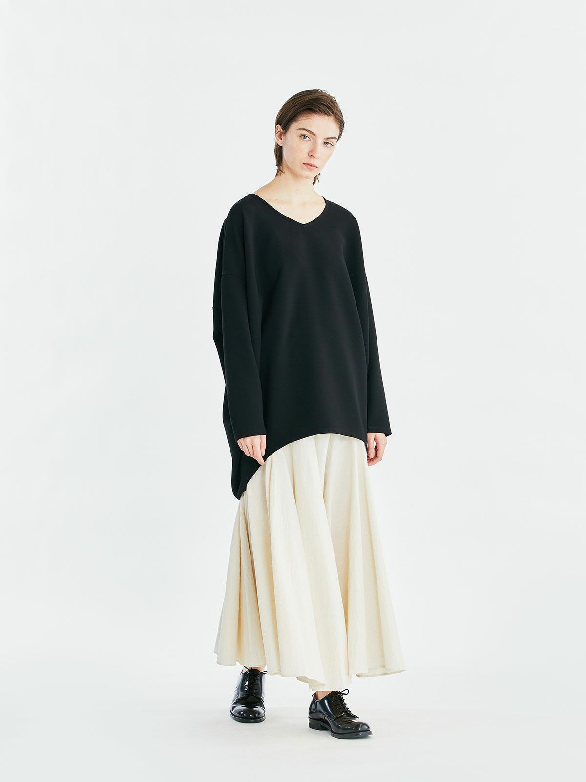 Mizuiro Ind Vネックコクーンプルオーバー Marcourt Online Store マーコートオンラインストア