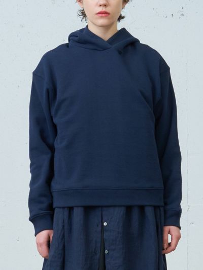 MidiUmi ループウィーラージャージフード付きプルオーバー