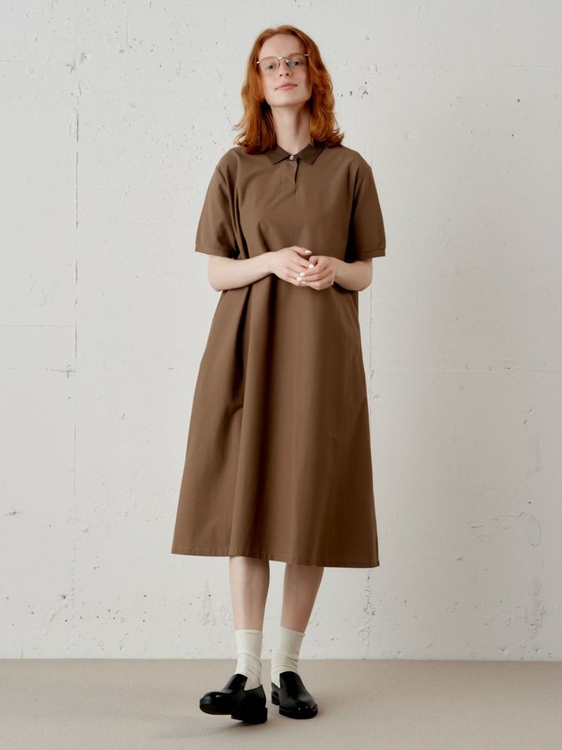 MidiUmi ポロフレアワンピース｜ MARcourt ONLINE STORE