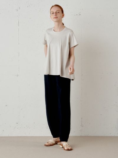 MidiUmi HOMEフレアショートスリーブプルオーバー