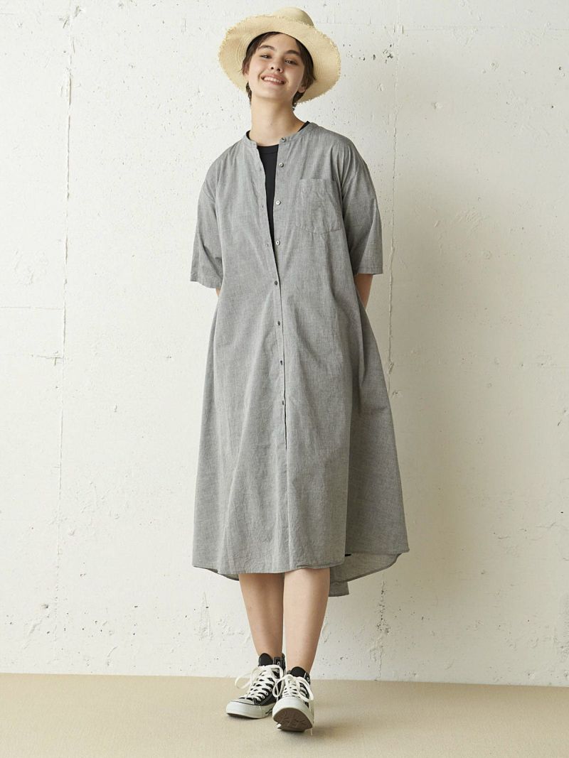 【新発売】今週の市販 MidiUmi ハーフスリーブAラインワンピース｜ MARcourt ONLINE ワンピース