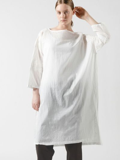 mizuiro ind ピンタックレースボートネックワンピース