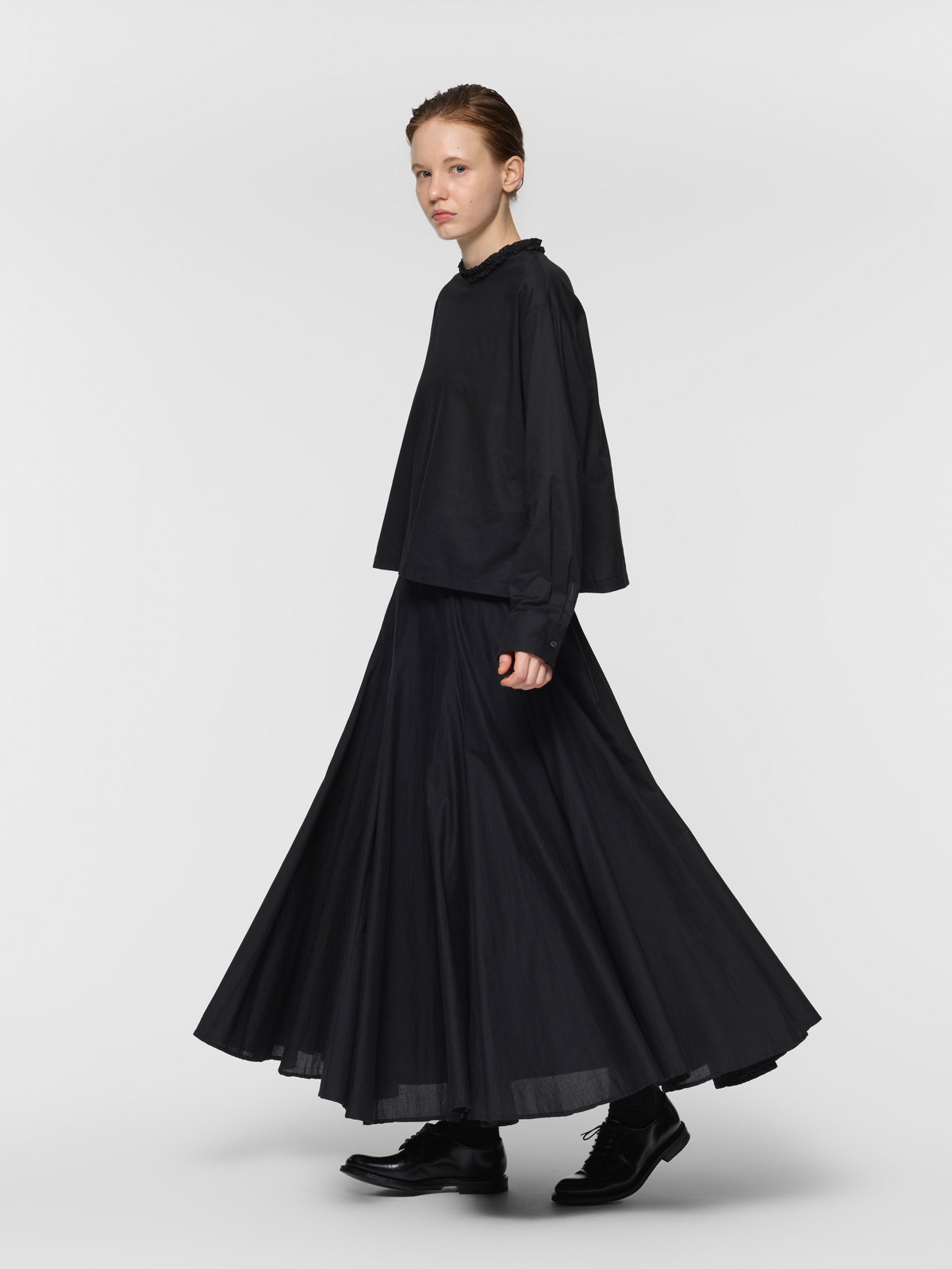 mizuiro ind ボリュームフレアスカート｜ MARcourt ONLINE STORE 