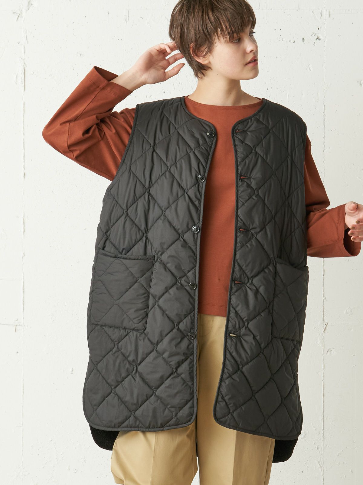 quilting reversible vest