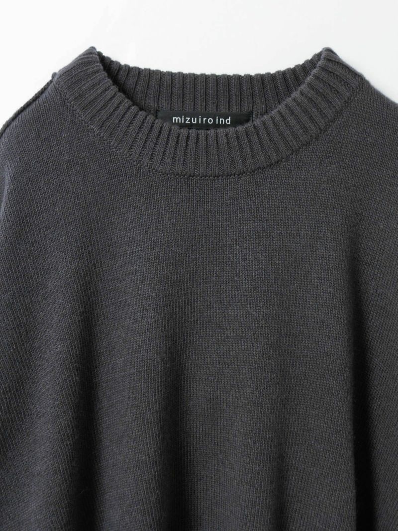 mizuiro ind クルーネックワイドプルオーバー| MARcourt ONLINE STORE ...