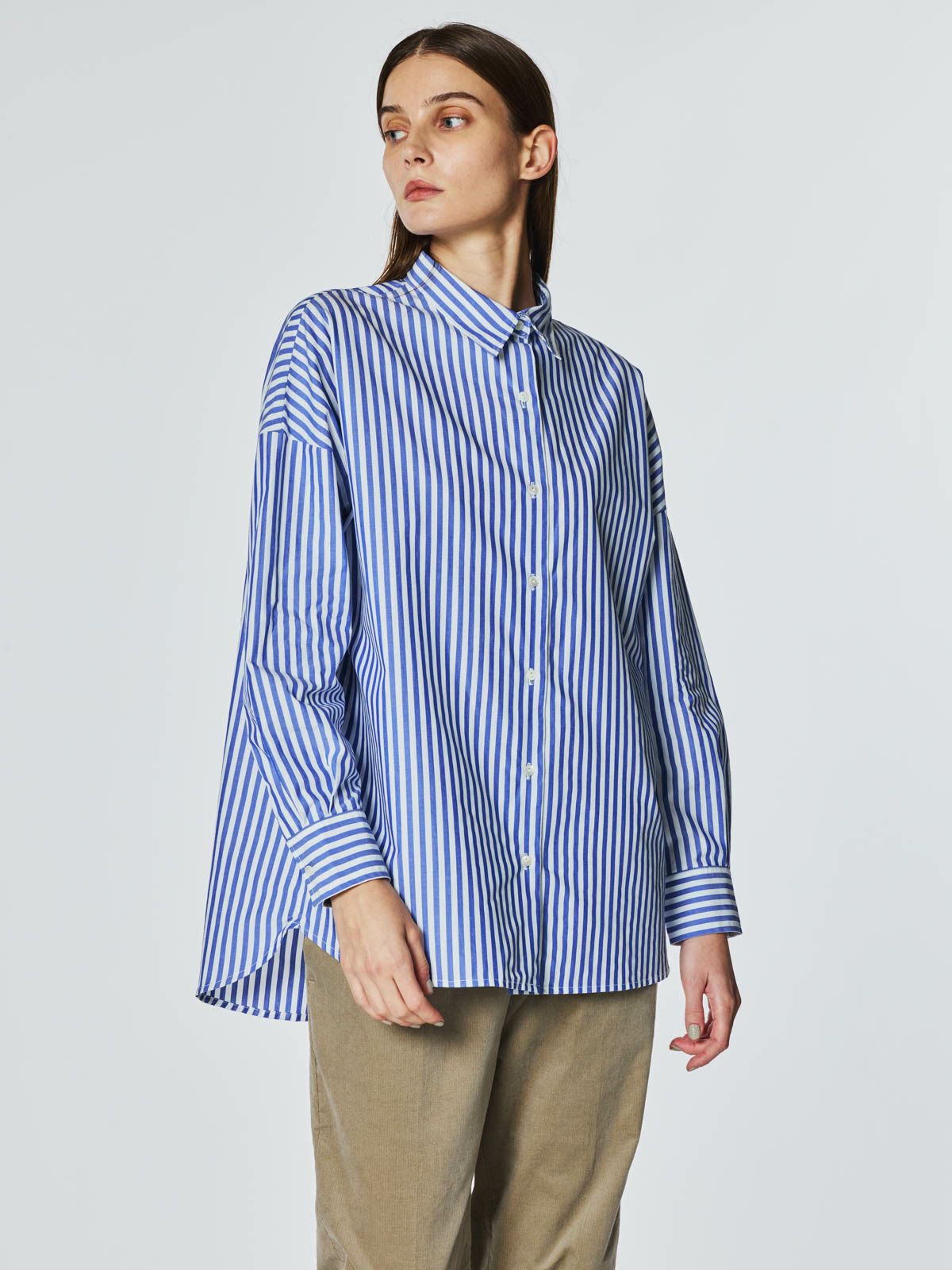 stripe wide shirt