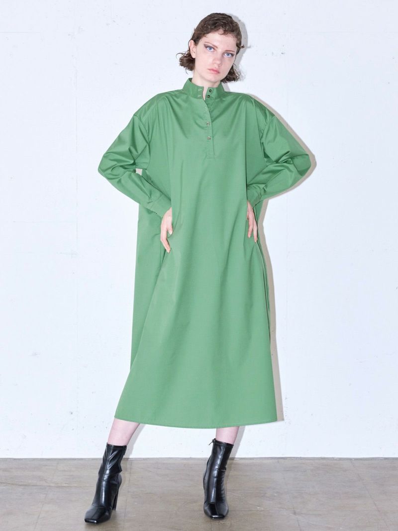 MIDIUMISOLID for Ladies ハイネックコクーンワンピース｜ MARcourt