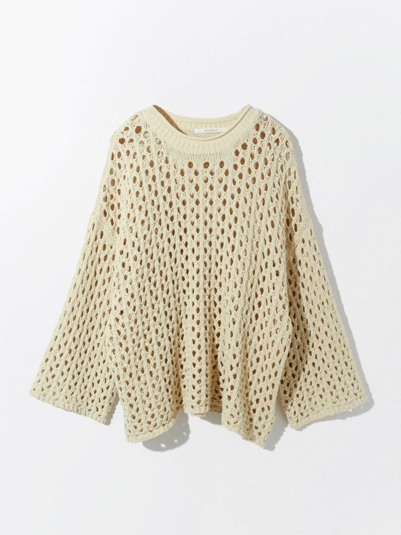 MIDIUMISOLID メッシュワイドプルオーバー｜ MARcourt ONLINE STORE 