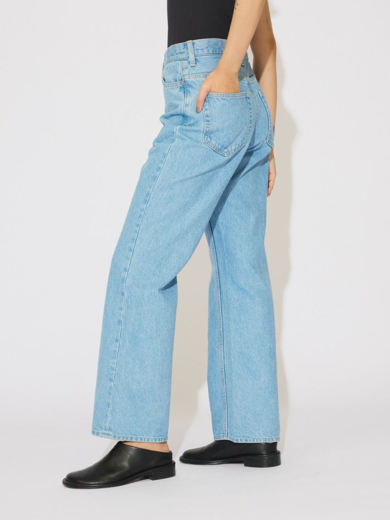 ♥BLUE BLUE ♥パッチワーク ストレートデニム♦ 32インチ PATCHWORK DENIM STRAIGHT/パッチワークデニムストレート[品番