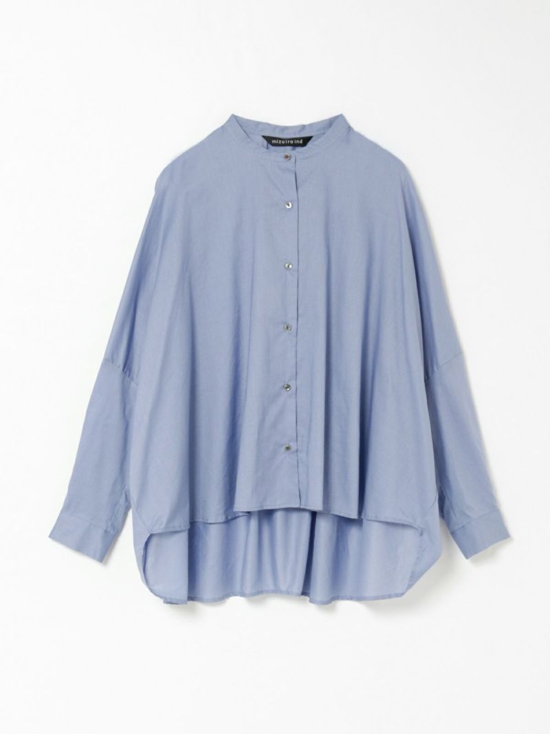 back gathered wide shirt