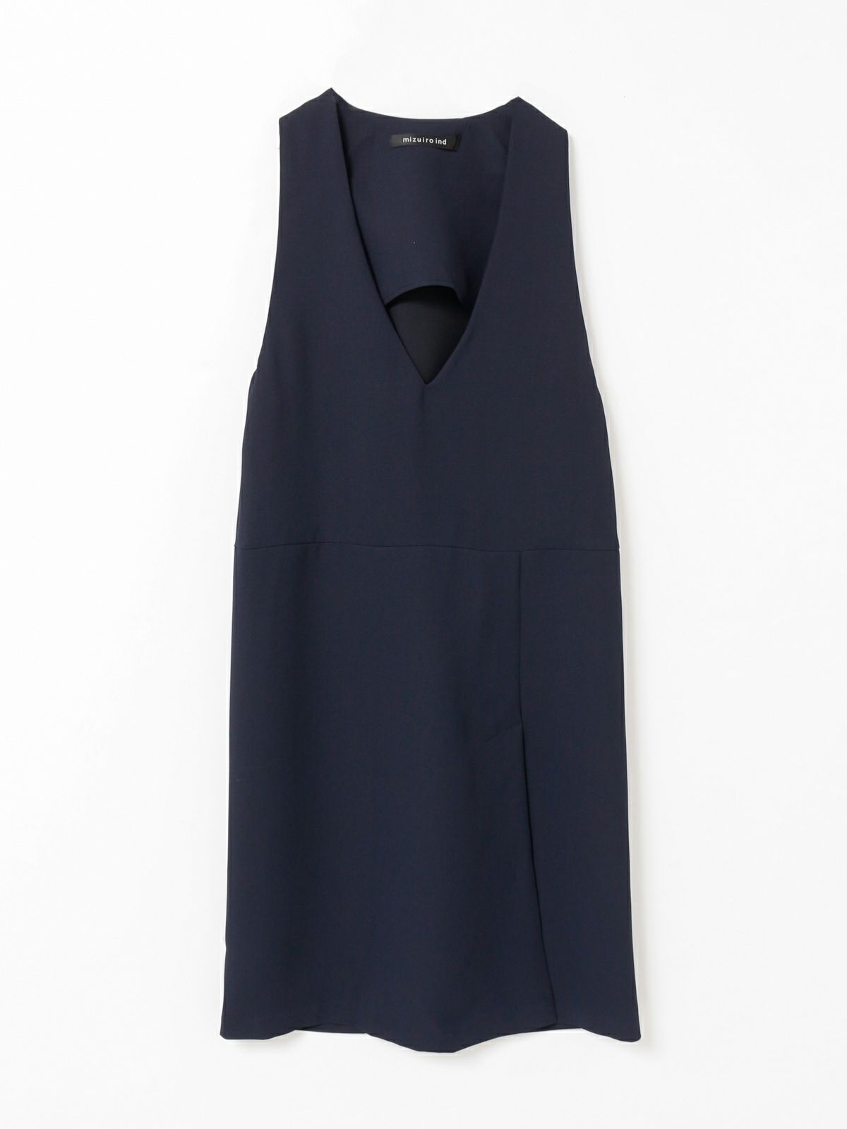 mizuiro ind ディープVネックジャンパースカート｜ MARcourt ONLINE 