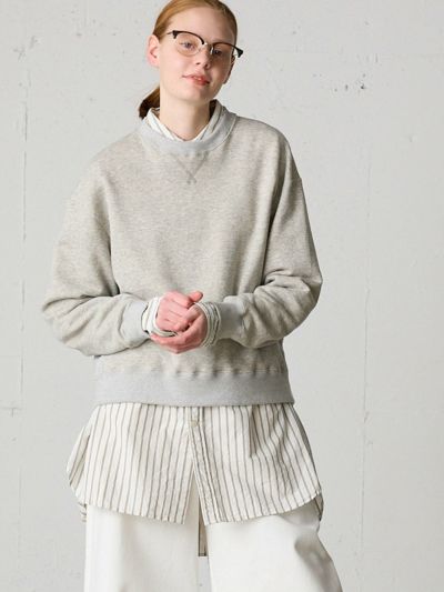 MidiUmi ループウィラージャージークルーネックプルオーバー