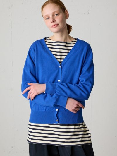 MidiUmi Vネックカーディガン
