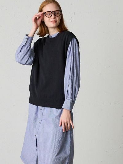 MidiUmi クルーネックベスト