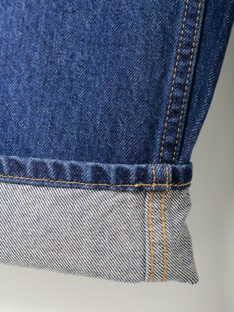 MARMARMAR ハイウエストストレートデニムパンツ(ヴィンテージ