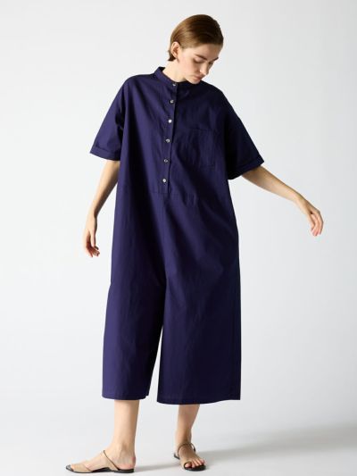 mizuiro ind スタンドカラーオールインワン