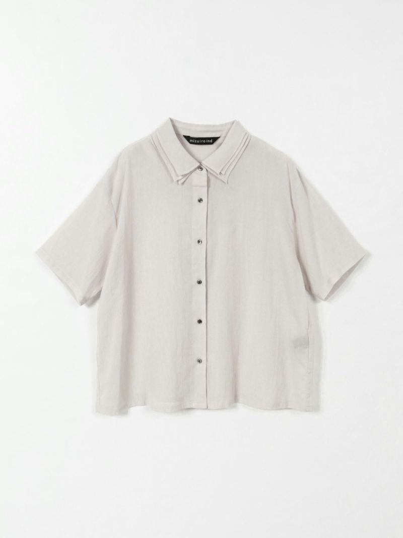 triple collar shirt