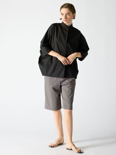 mizuiro ind センタープレスショートパンツ