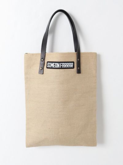 【100%新品高品質】SIMEON FARRAR ビニルオンペーパー トートバッグ バッグ