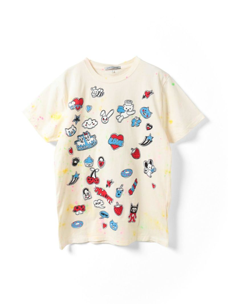 SIMEON FARRAR print T-shirt｜ MARcourt ONLINE STORE - マーコート