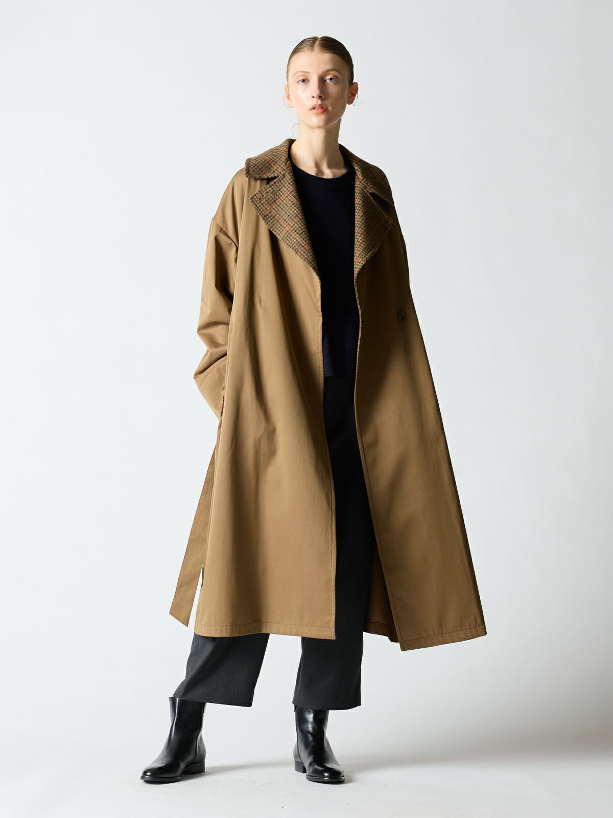mizuiro ind ワイドロングコート｜ MARcourt ONLINE STORE  