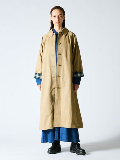 【3/10(月)12:00販売終了】mizuiro ind ステンカラーコート