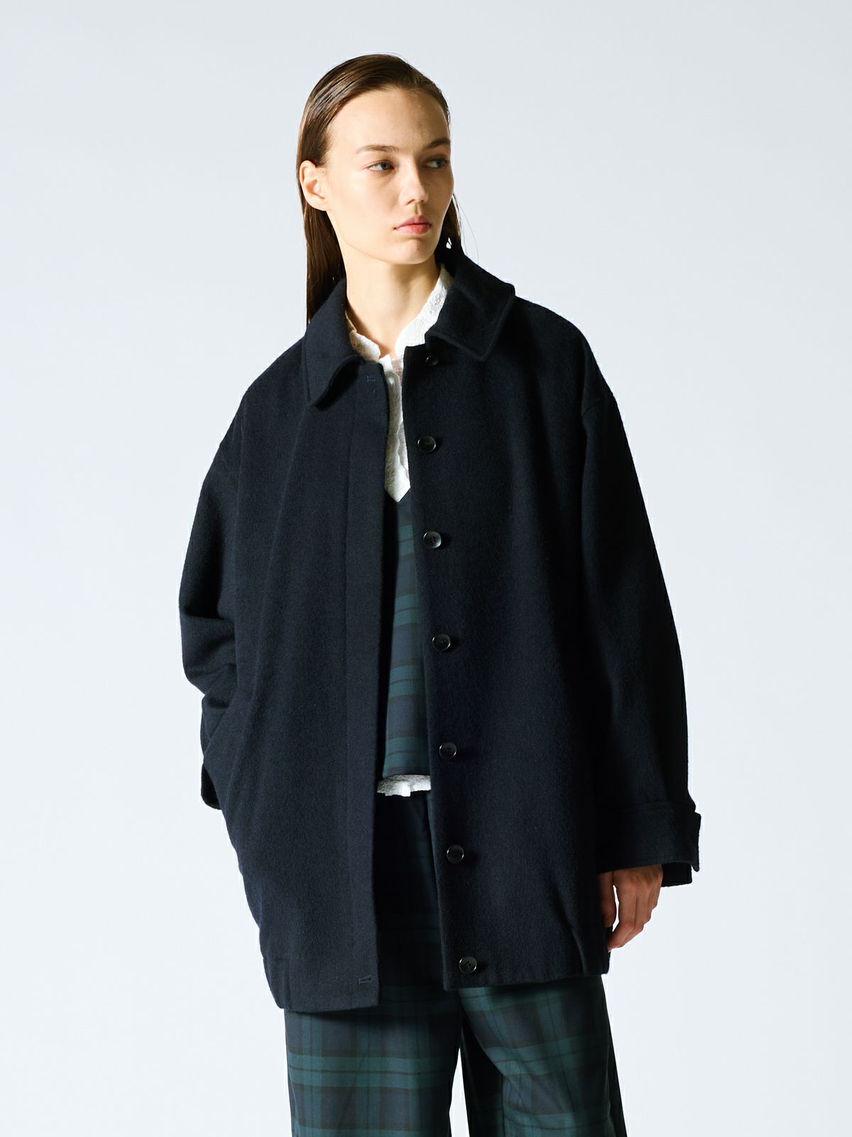 wool Harrington JK