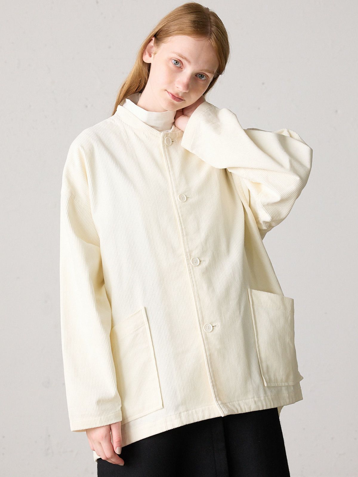 Midi Umi フード付きダウンジャケット ホワイト MidiUmi フード付きダウンブルゾン｜ MARcourt ONLINE STORE