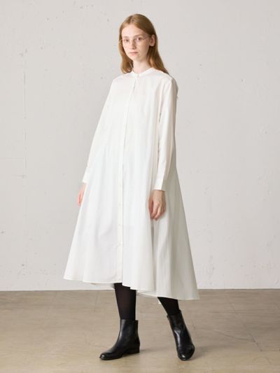 MidiUmi Aラインシャツワンピース