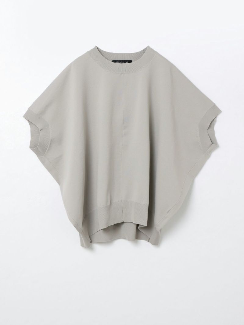 mizuiro ind クルーネックコクーンベスト｜ MARcourt ONLINE STORE