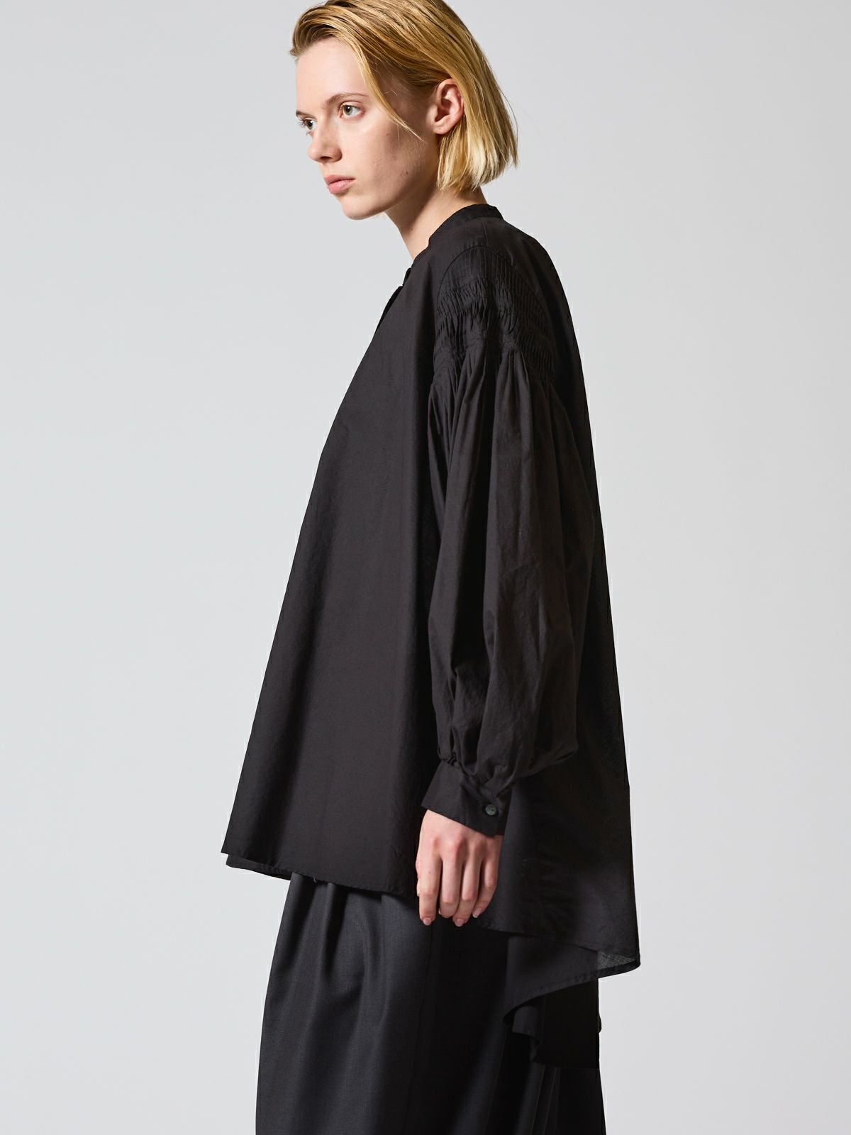 mizuiro ind ピンタックパフスリーブシャツ｜ MARcourt ONLINE STORE 