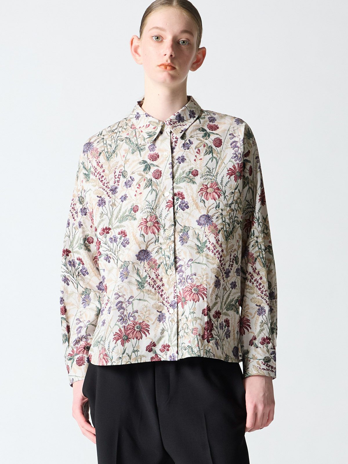 flower print shirt