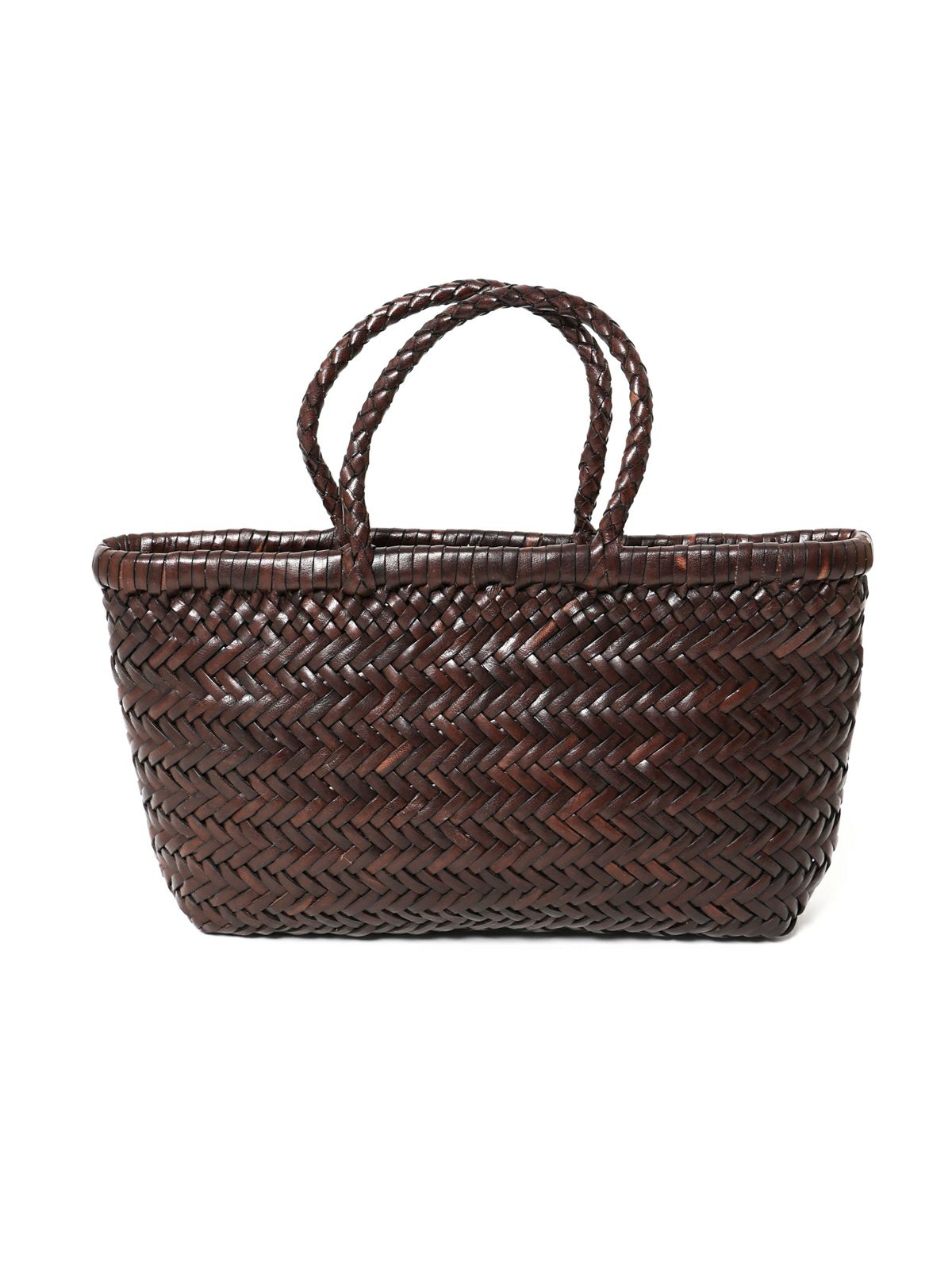 dragon ドラゴン レザーメッシュ トートバッグ タン ハウスオブ  