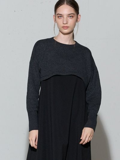 【3/10(月)12:00販売終了】MIDIUMISOLID for Ladies ショートプルオーバー