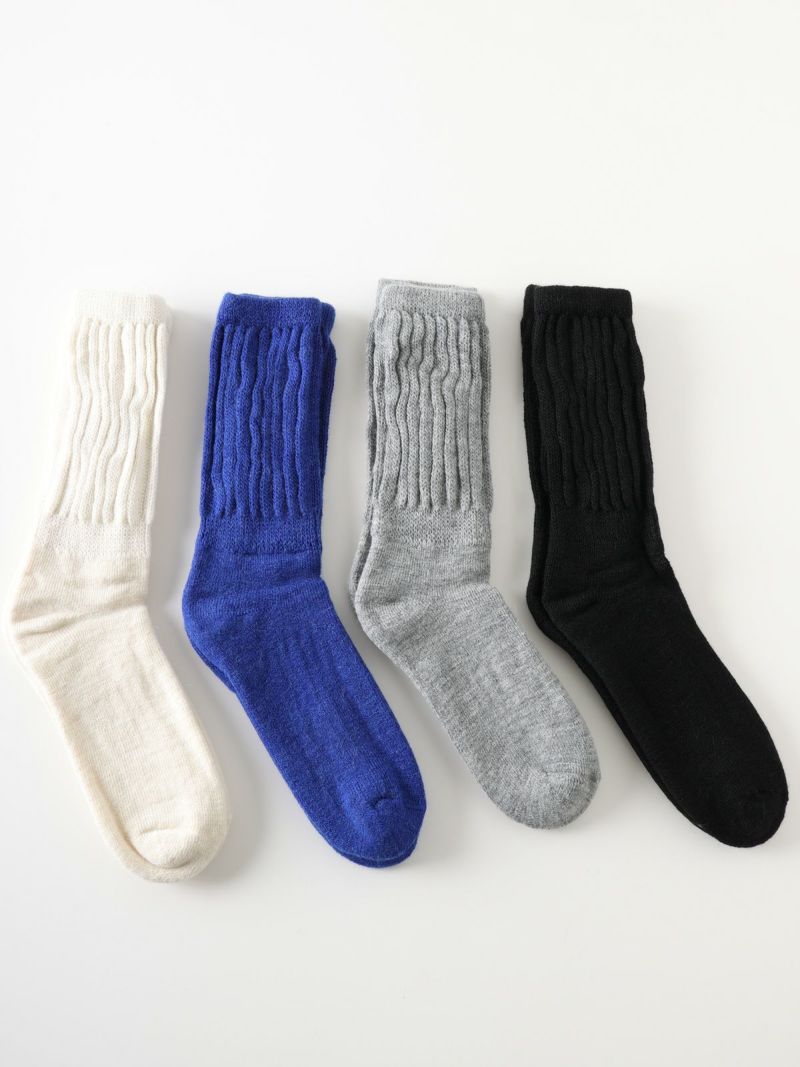 3/11(月)12:00販売終了】CHAMULA B9700 LOOSE RIB SOX ルーズリブ