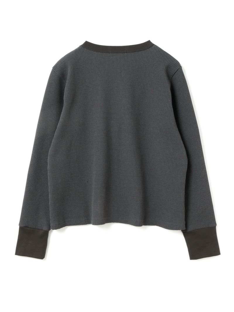 mizuiro ind ワッフルクルーネックT｜ MARcourt ONLINE STORE