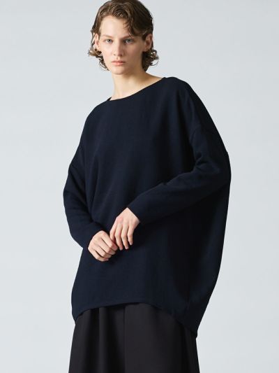 mizuiro ind ボートネックコクーンプルオーバー｜ MARcourt ONLINE