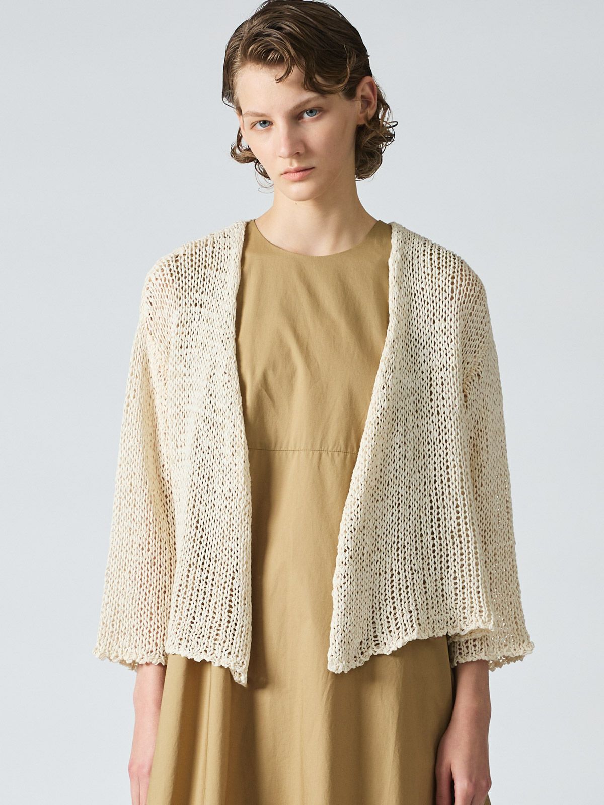 mizuiro ind Vネックショートカーディガン｜ MARcourt ONLINE STORE 