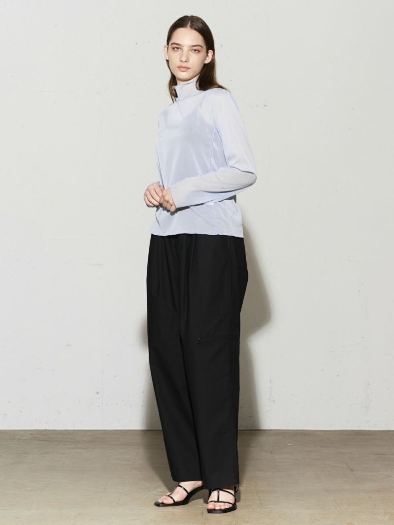 MIDIUMISOLID for Ladies シアーハイネックインナー｜ MARcourt ONLINE