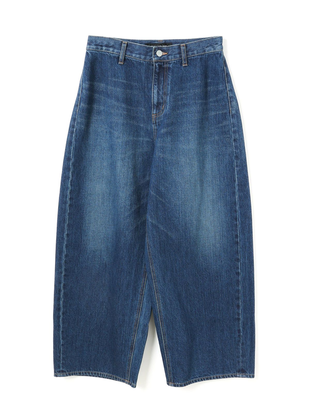 mizuiro ind ハイウエストワイドダメージデニム