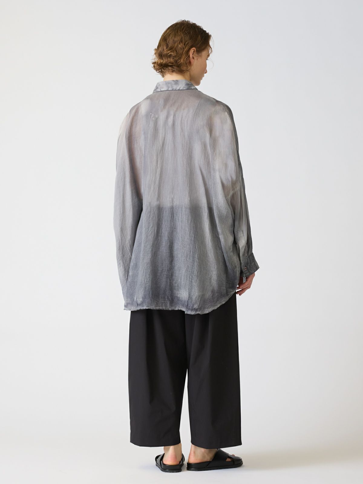 mizuiro ind ピグメントダイワイドシャツチュニック｜ MARcourt ONLINE 